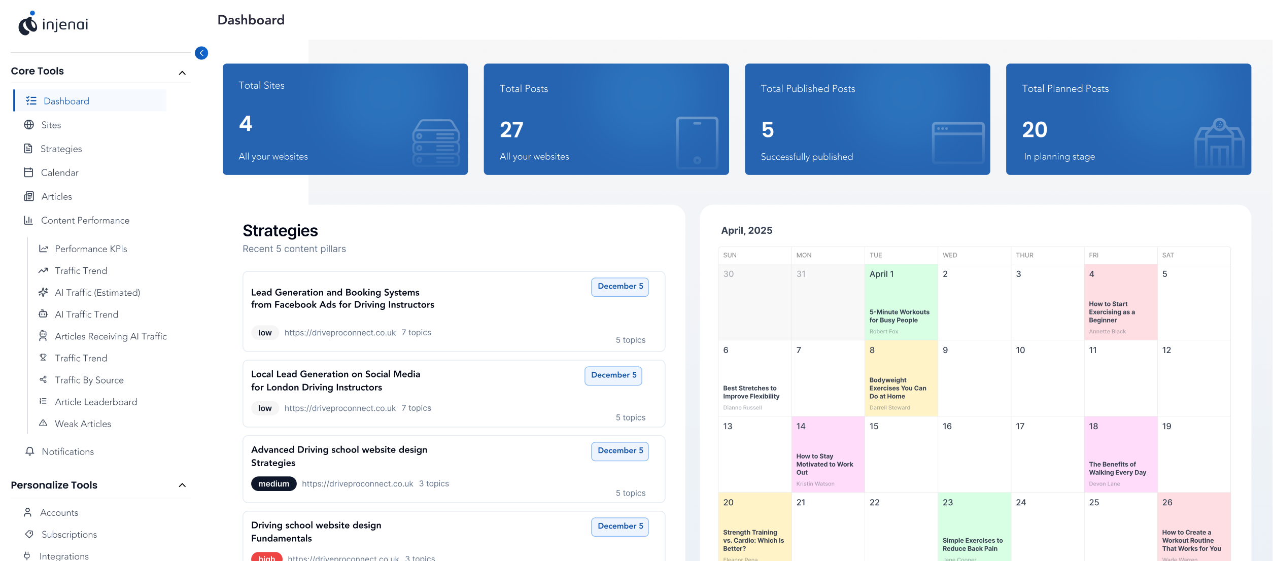 Dashboard Preview